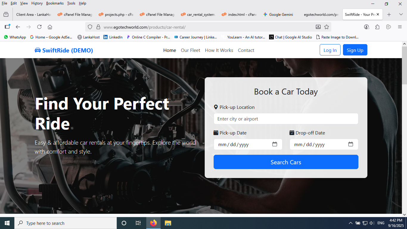 Car Rental System